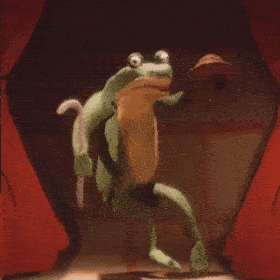 Frogs Can Dance - mobile ecard