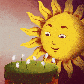 Happy Sun Flower - mobile ecard