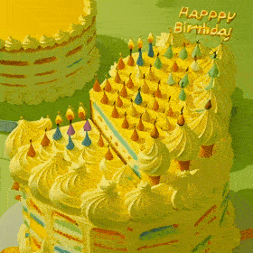 Waynes Birthday Cake - mobile ecard