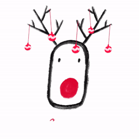 Reindeer Cheer - mobile ecard