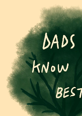 Dads Know Best - mobile ecard sent as a WhatsApp card