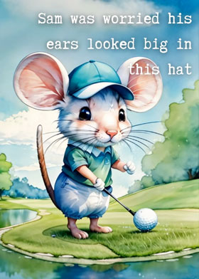 Smart Golfer - mobile ecard sent as a WhatsApp card