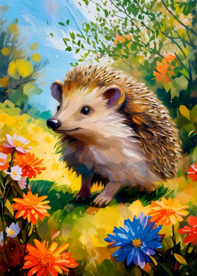 The Hedgehog - mobile ecard sent as a WhatsApp card