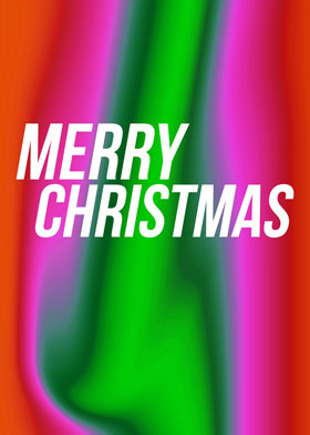 Christmas Punch - mobile ecard sent as a Christmas WhatsApp card