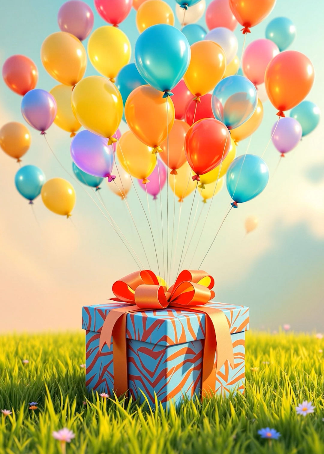 Balloons in the Wind