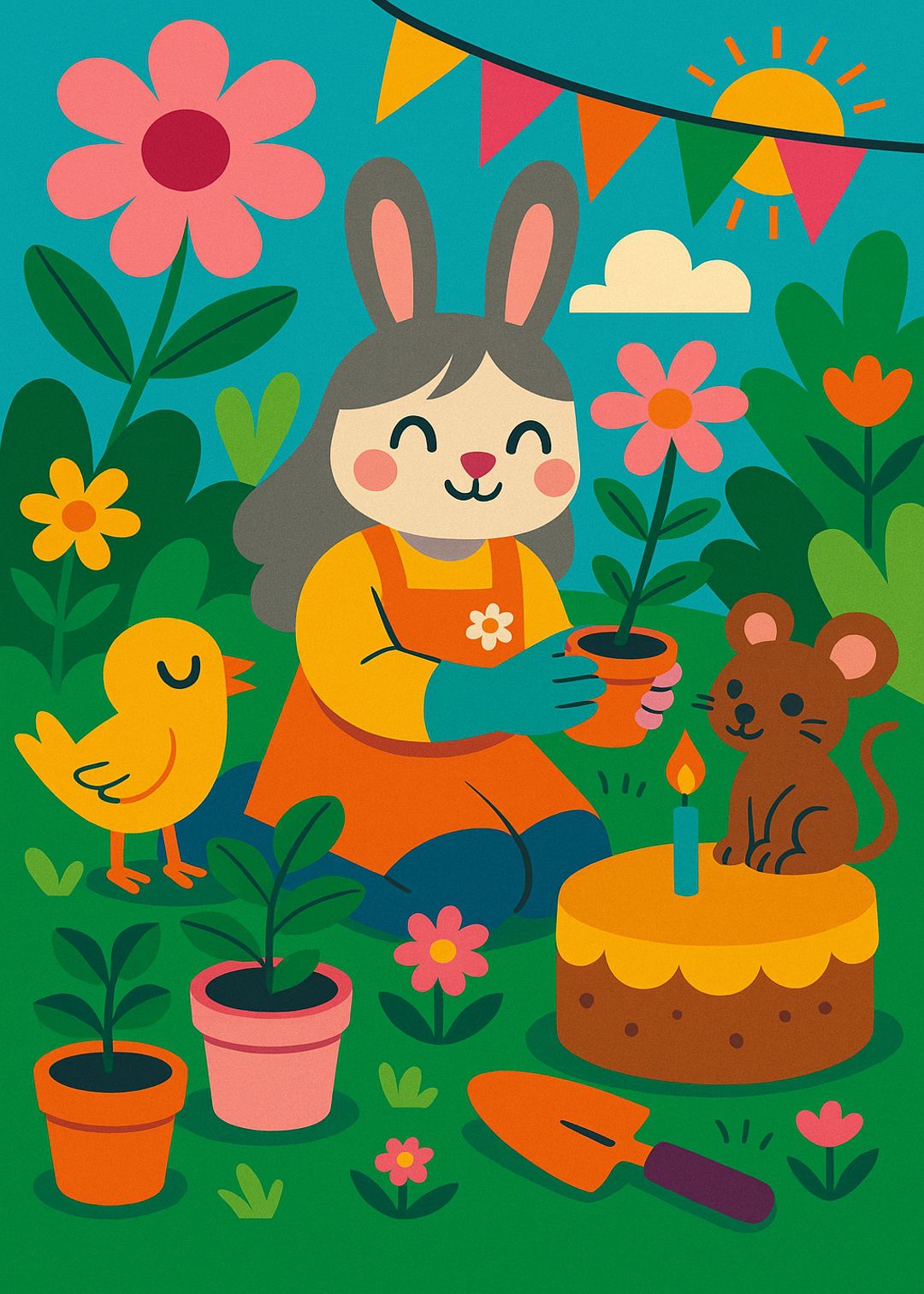 Gardening Hope Instant WhatsApp Card